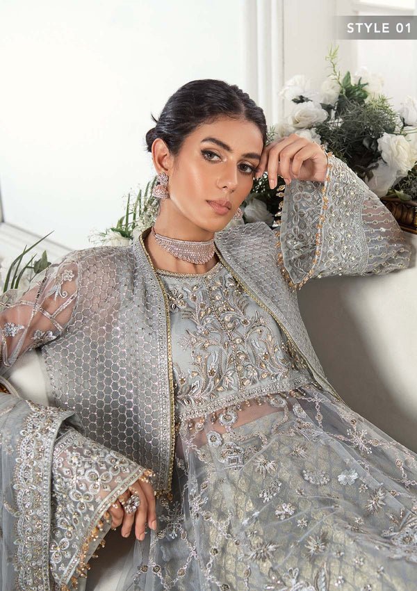 Aik Atelier | Wedding Festive 23 | WF LOOK 07 - Official Aik Atelier - Agha Fabrics UK