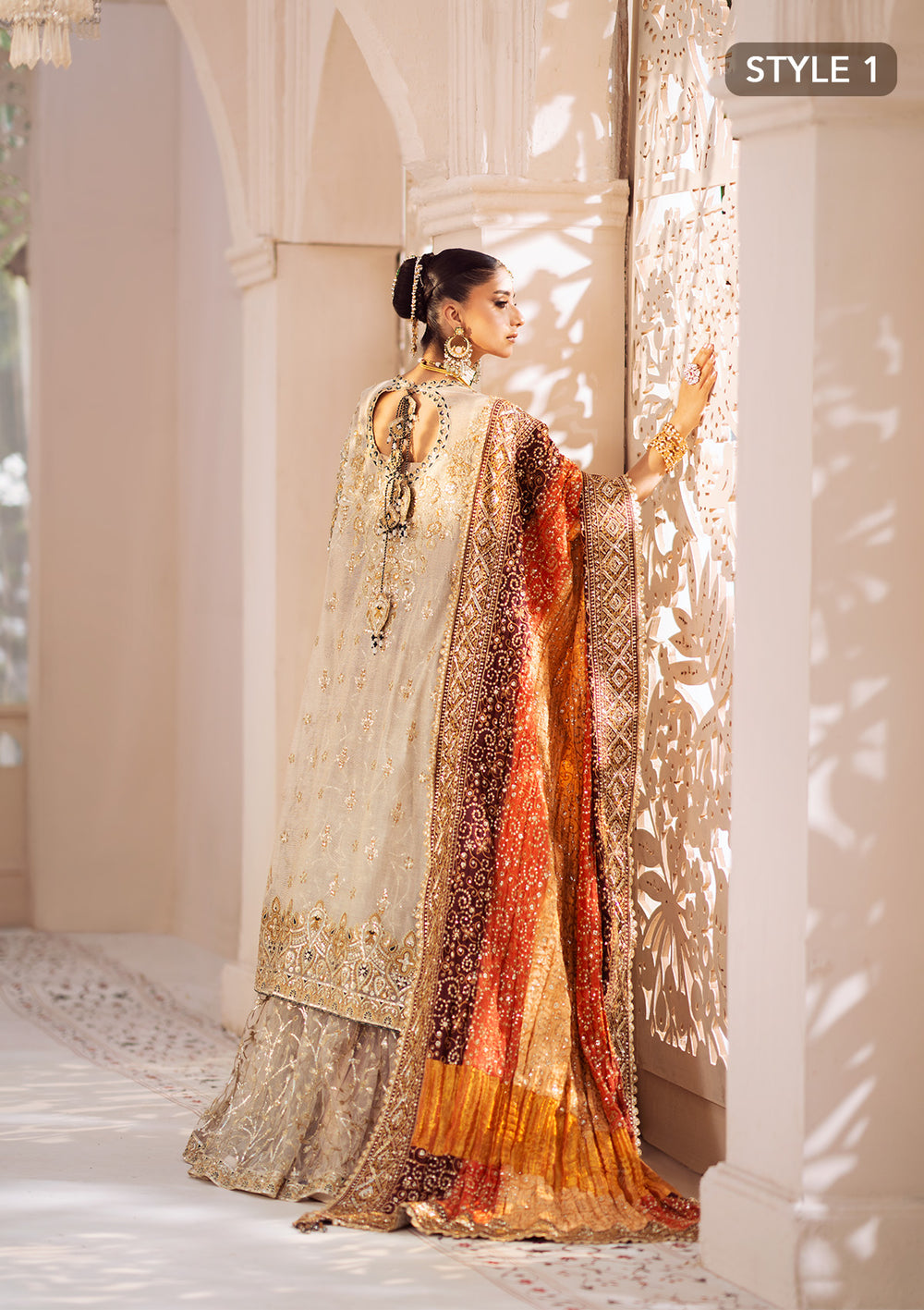 Aik Atelier | Wedding Festive 24 | LOOK 01 - Official Aik Atelier - Agha Fabrics UK