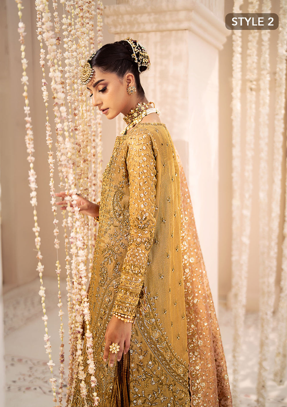 Aik Atelier | Wedding Festive 24 | LOOK 02 - Official Aik Atelier - Agha Fabrics UK