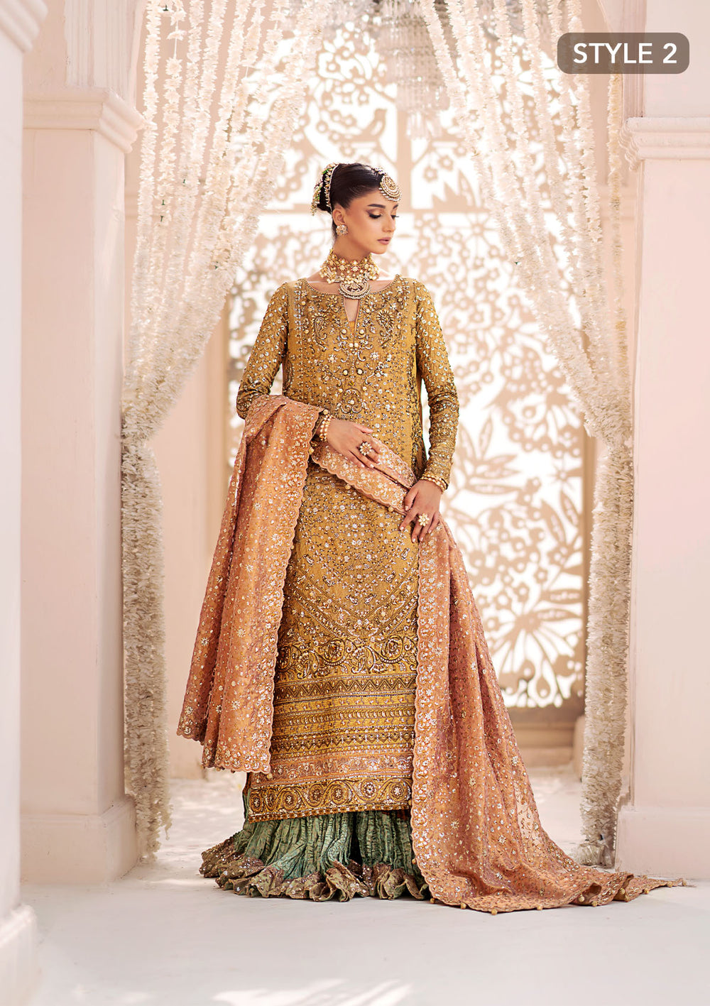 Aik Atelier | Wedding Festive 24 | LOOK 02 - Official Aik Atelier - Agha Fabrics UK