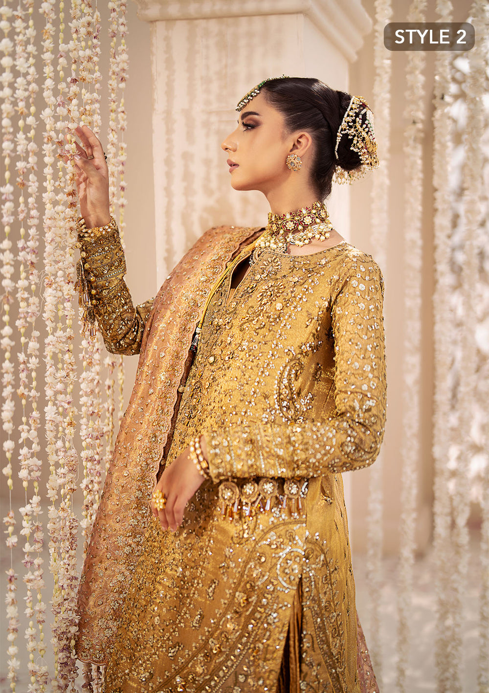 Aik Atelier | Wedding Festive 24 | LOOK 02 - Official Aik Atelier - Agha Fabrics UK