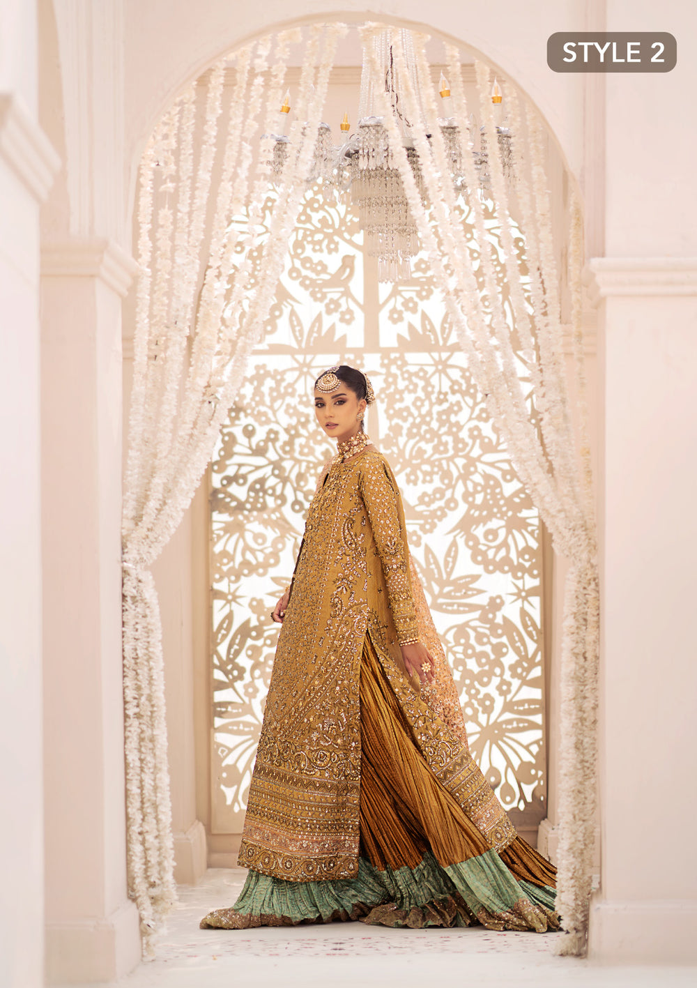 Aik Atelier | Wedding Festive 24 | LOOK 02 - Official Aik Atelier - Agha Fabrics UK