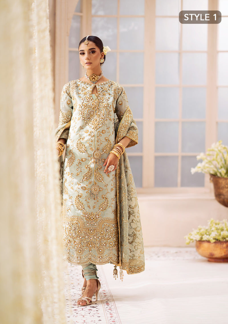 Aik Atelier | Wedding Festive 24 | LOOK 03 - Official Aik Atelier - Agha Fabrics UK