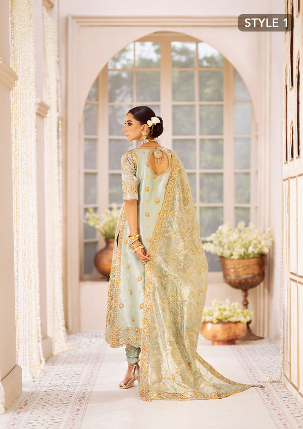 Aik Atelier | Wedding Festive 24 | LOOK 03 - Official Aik Atelier - Agha Fabrics UK