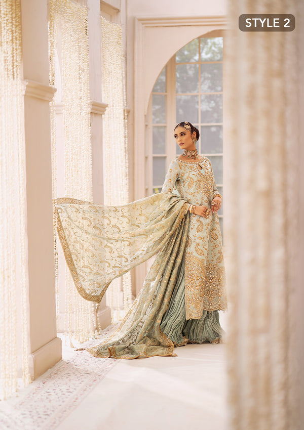 Aik Atelier | Wedding Festive 24 | LOOK 03 - Official Aik Atelier - Agha Fabrics UK