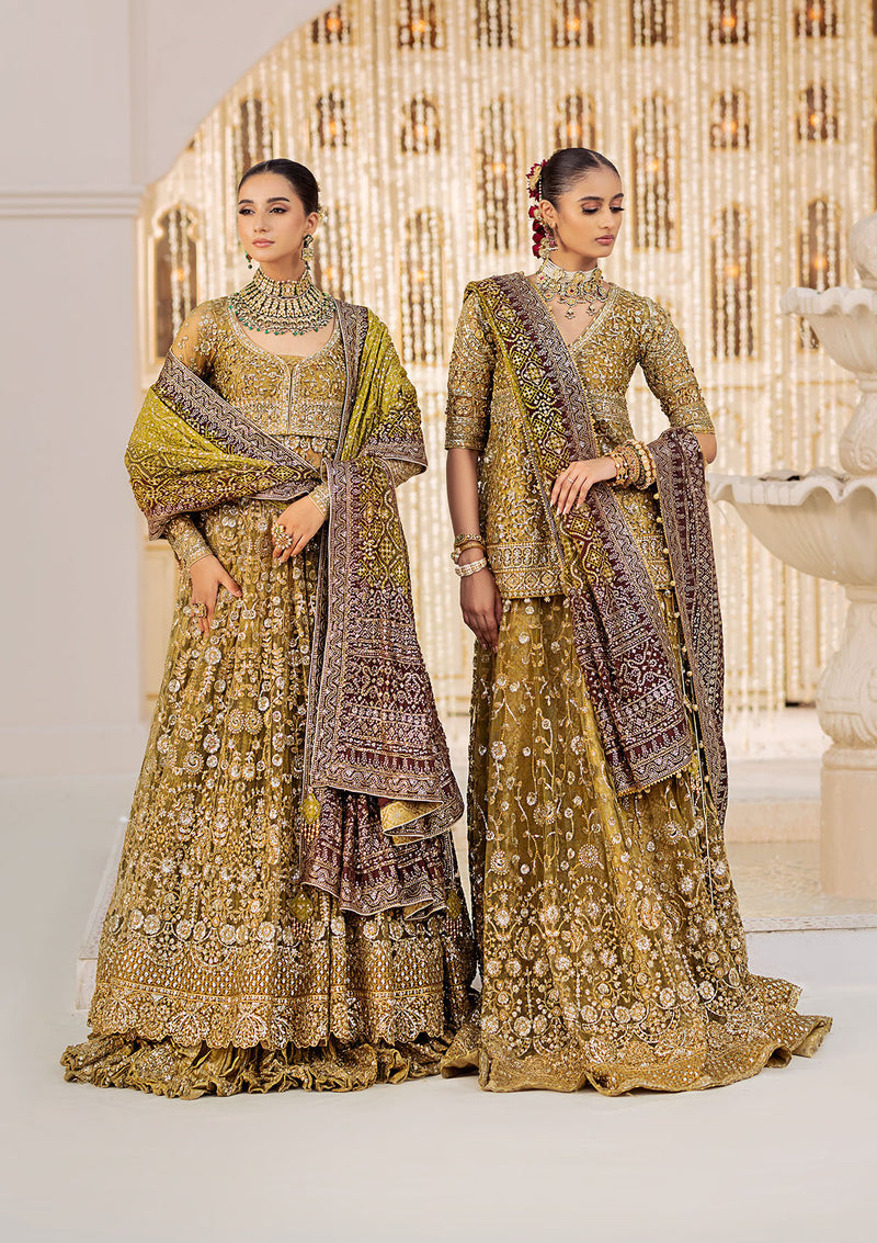 Aik Atelier | Wedding Festive 24 | LOOK 04 - Official Aik Atelier - Agha Fabrics UK