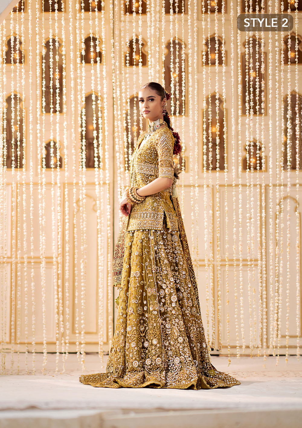 Aik Atelier | Wedding Festive 24 | LOOK 04 - Official Aik Atelier - Agha Fabrics UK