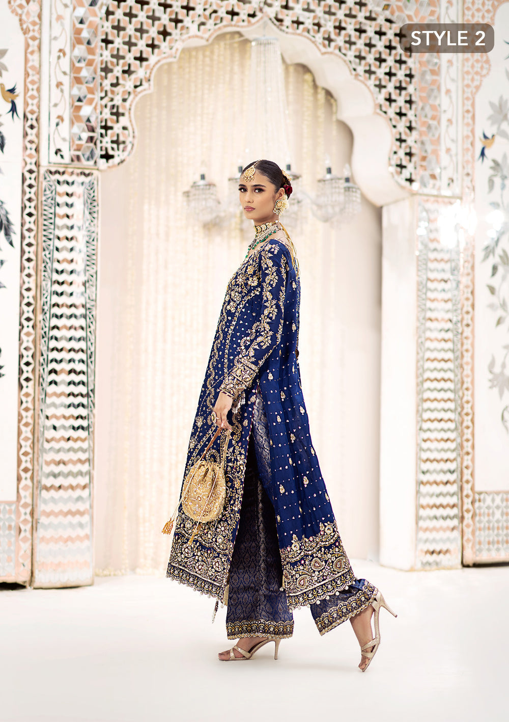 Aik Atelier | Wedding Festive 24 | LOOK 05 - Official Aik Atelier - Agha Fabrics UK