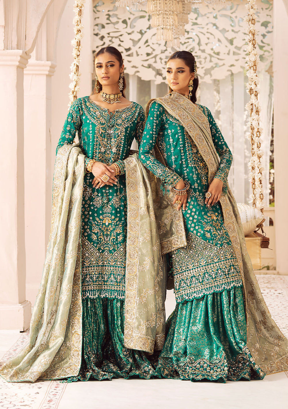 Aik Atelier | Wedding Festive 24 | LOOK 09 - Official Aik Atelier - Agha Fabrics UK