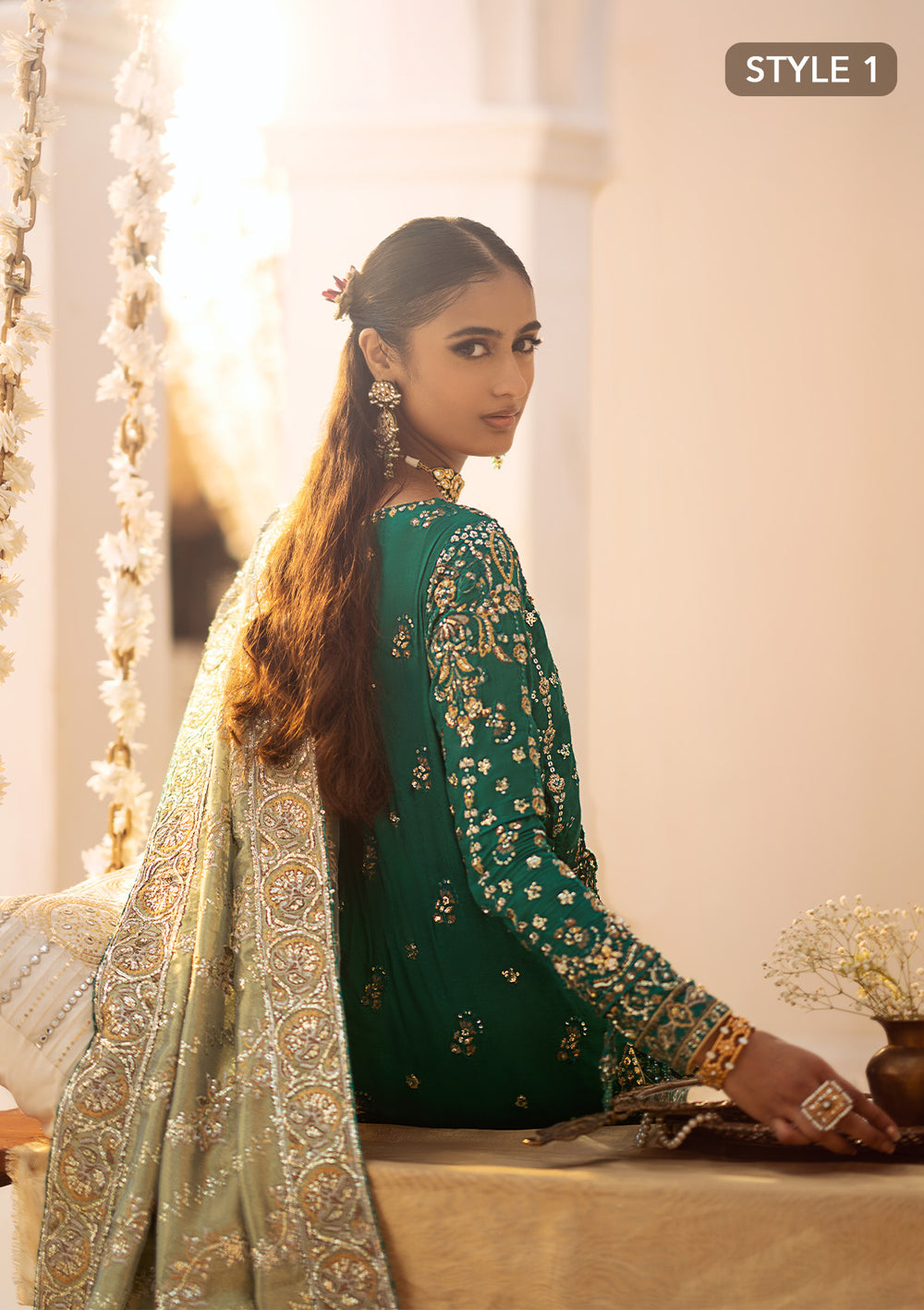 Aik Atelier | Wedding Festive 24 | LOOK 09 - Official Aik Atelier - Agha Fabrics UK