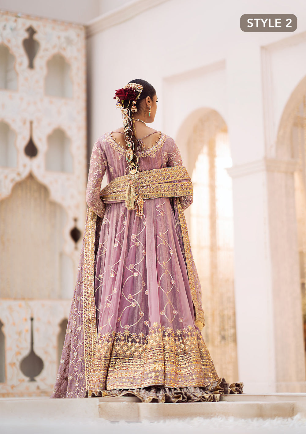 Aik Atelier | Wedding Festive 24 | LOOK 10 - Official Aik Atelier - Agha Fabrics UK
