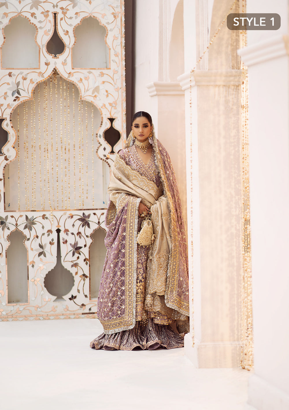 Aik Atelier | Wedding Festive 24 | LOOK 10 - Official Aik Atelier - Agha Fabrics UK