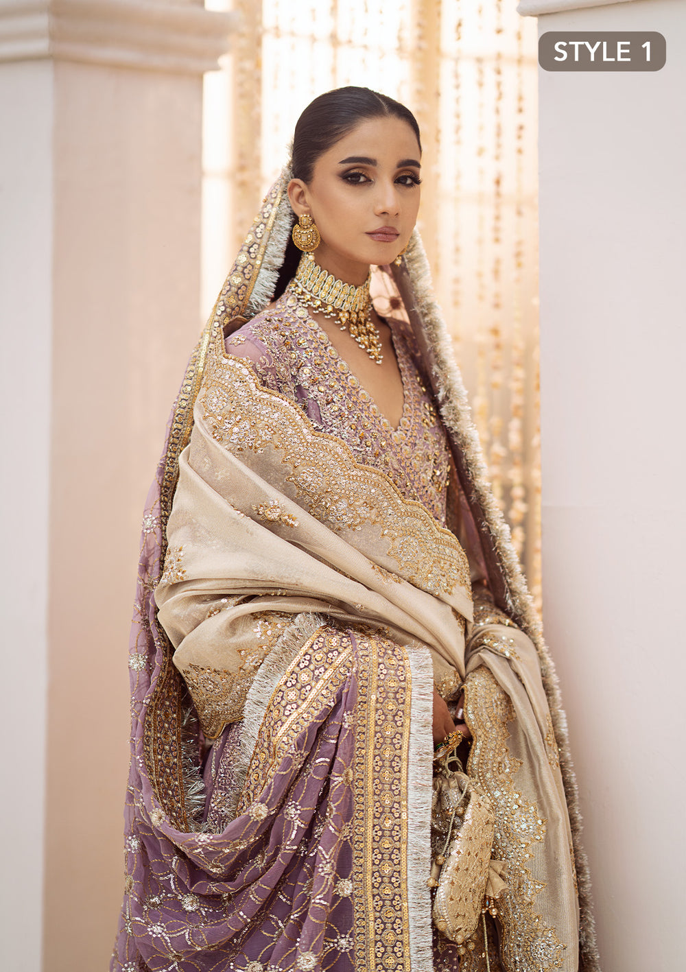 Aik Atelier | Wedding Festive 24 | LOOK 10 - Official Aik Atelier - Agha Fabrics UK