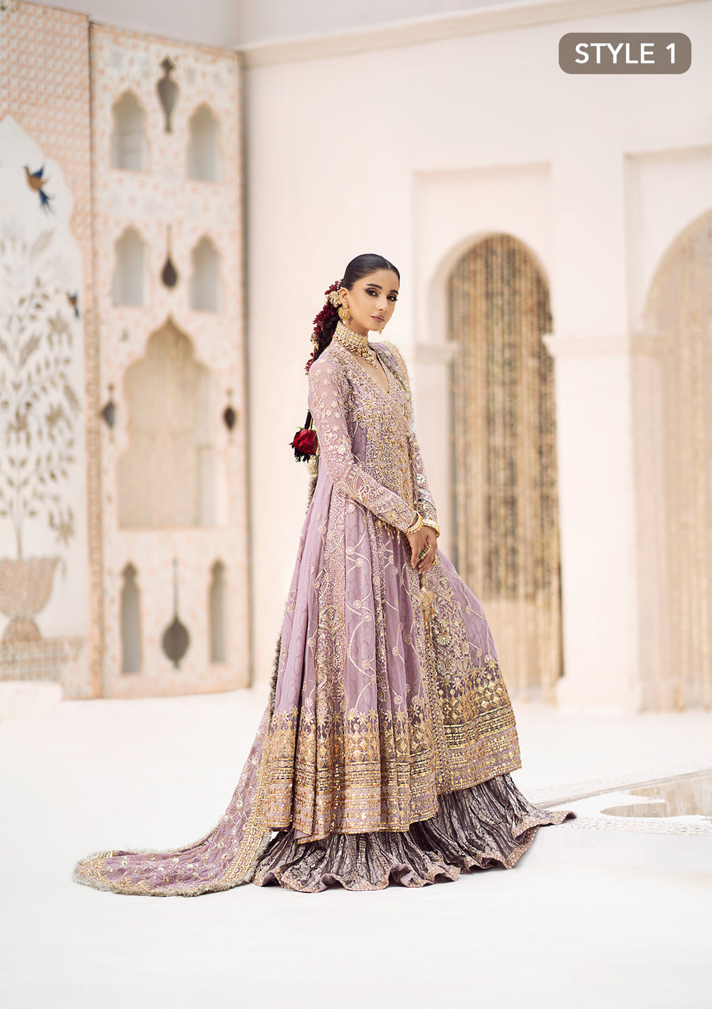 Aik Atelier | Wedding Festive 24 | LOOK 10 - Official Aik Atelier - Agha Fabrics UK