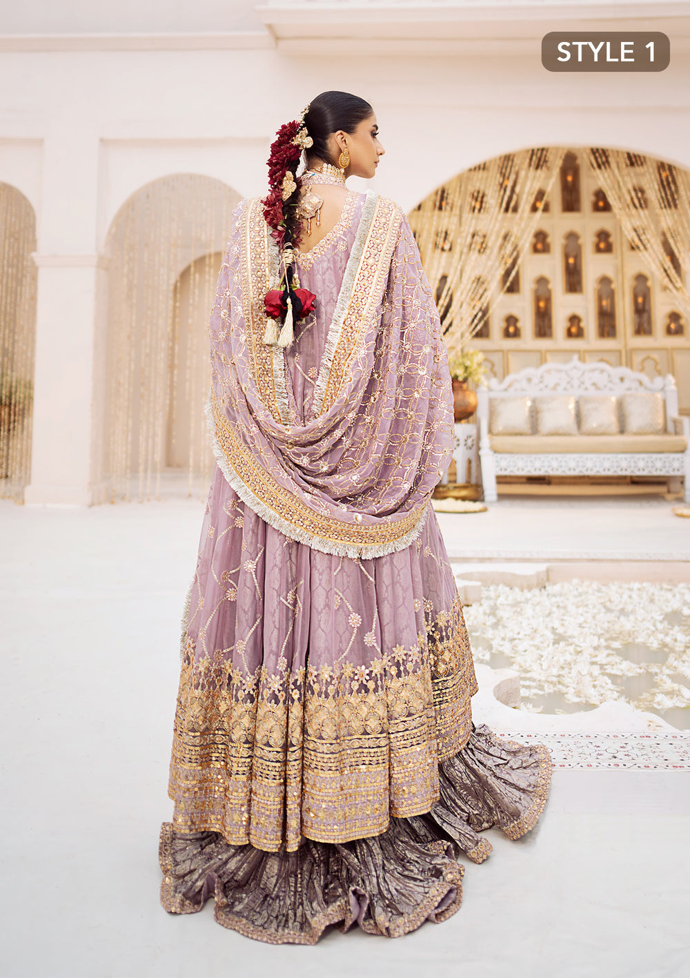 Aik Atelier | Wedding Festive 24 | LOOK 10 - Official Aik Atelier - Agha Fabrics UK