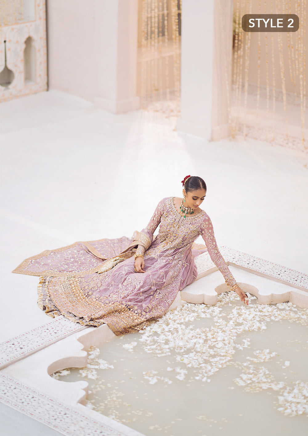 Aik Atelier | Wedding Festive 24 | LOOK 10 - Official Aik Atelier - Agha Fabrics UK