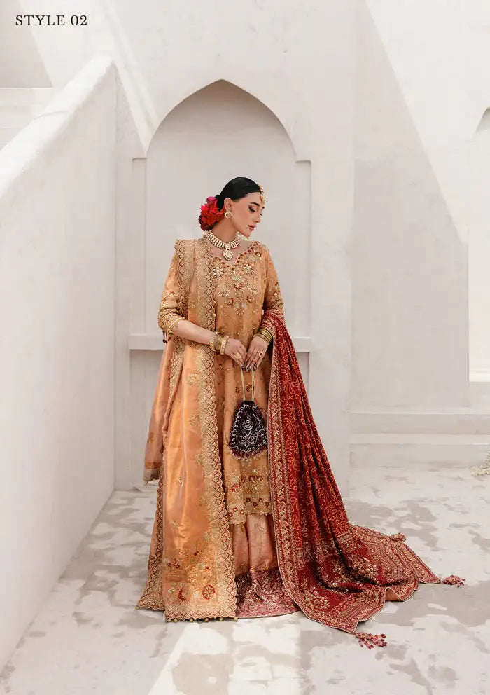 Aik Atelier | Wedding Festive 25 | WEDDING FESTIVE ÃÂ¢ÃÂÃÂ25 VOL. 2 - LOOK 02 - Official Aik Atelier - Agha Fabrics UK