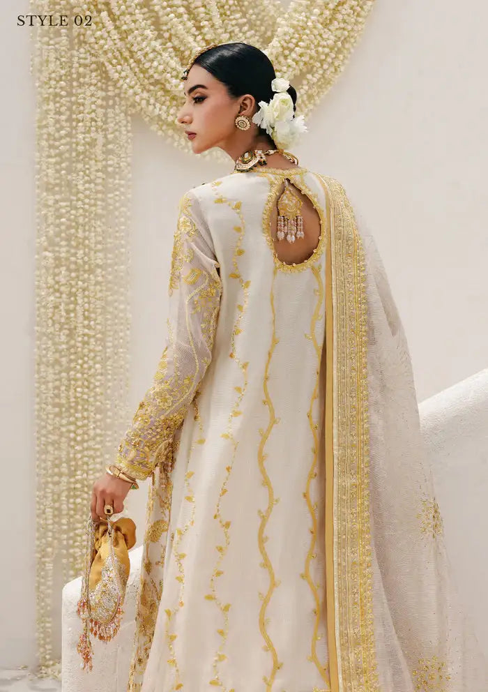Aik Atelier | Wedding Festive 25 | WEDDING FESTIVE ÃÂ¢ÃÂÃÂ25 VOL. 2 - LOOK 03 - Official Aik Atelier - Agha Fabrics UK