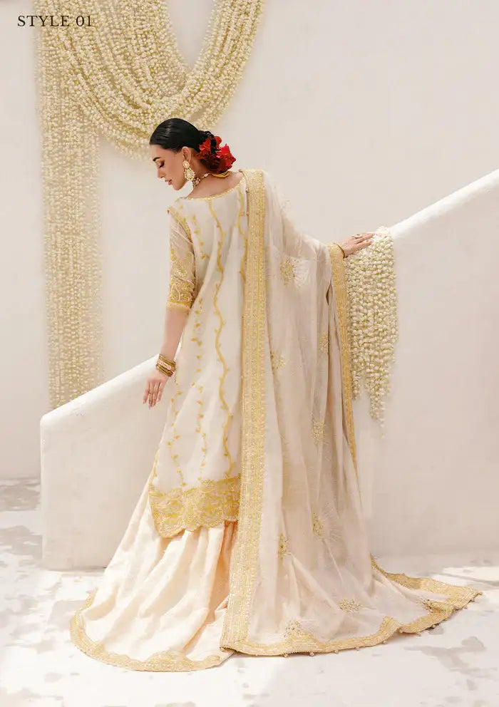Aik Atelier | Wedding Festive 25 | WEDDING FESTIVE ÃÂ¢ÃÂÃÂ25 VOL. 2 - LOOK 03 - Official Aik Atelier - Agha Fabrics UK
