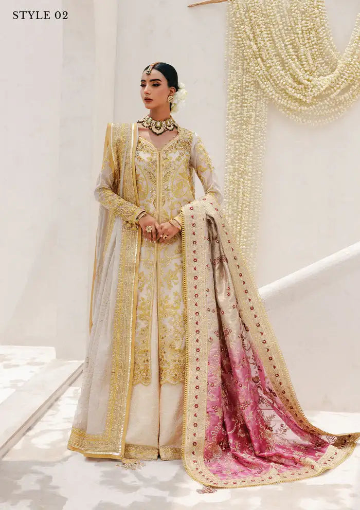 Aik Atelier | Wedding Festive 25 | WEDDING FESTIVE ÃÂ¢ÃÂÃÂ25 VOL. 2 - LOOK 03 - Official Aik Atelier - Agha Fabrics UK