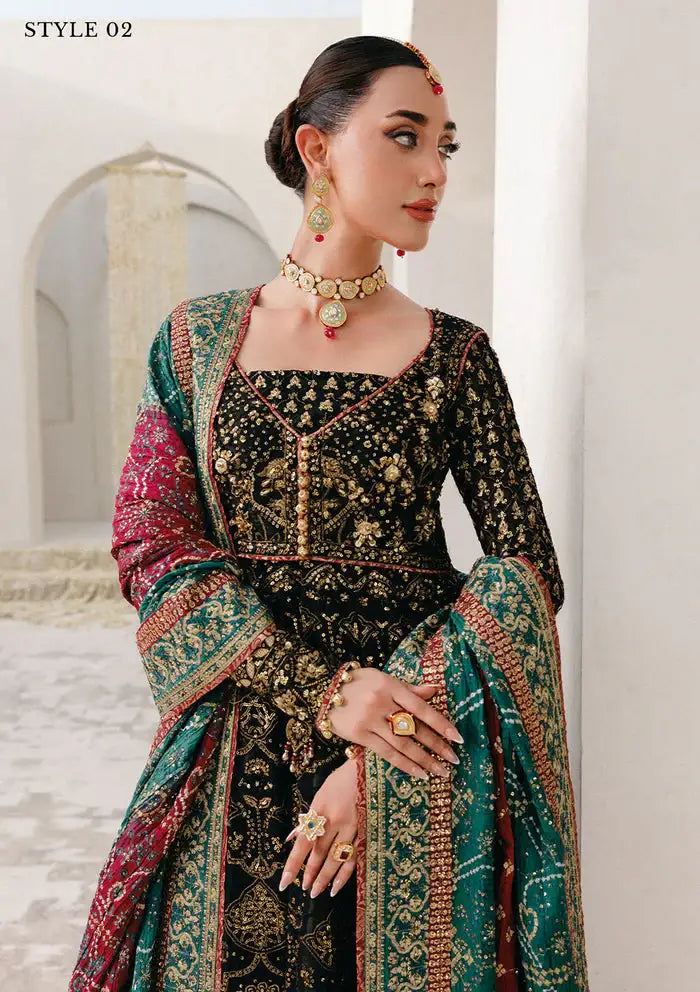 Aik Atelier | Wedding Festive 25 | WEDDING FESTIVE ÃÂ¢ÃÂÃÂ25 VOL. 2 - LOOK 05 - Official Aik Atelier - Agha Fabrics UK