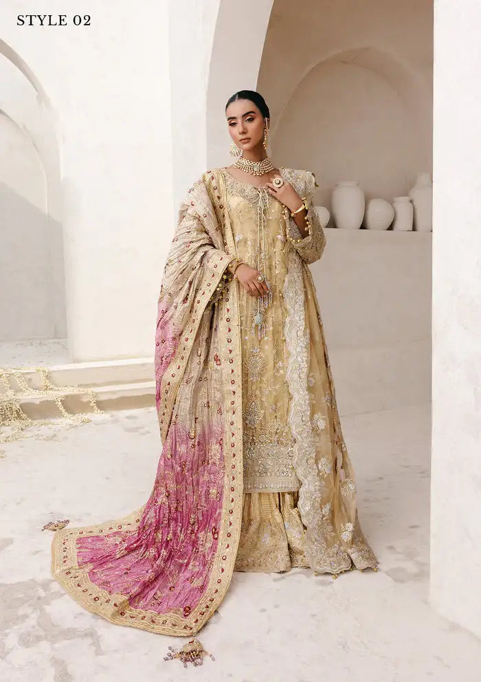 Aik Atelier | Wedding Festive 25 | WEDDING FESTIVE ÃÂ¢ÃÂÃÂ25 VOL. 2 - LOOK 06 - Official Aik Atelier - Agha Fabrics UK