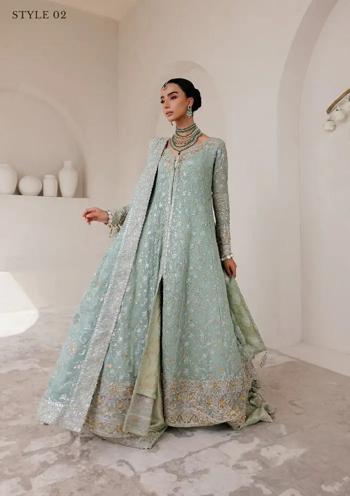 Aik Atelier | Wedding Festive 25 | WEDDING FESTIVE ÃÂ¢ÃÂÃÂ25 VOL. 2 - LOOK 08 - Official Aik Atelier - Agha Fabrics UK