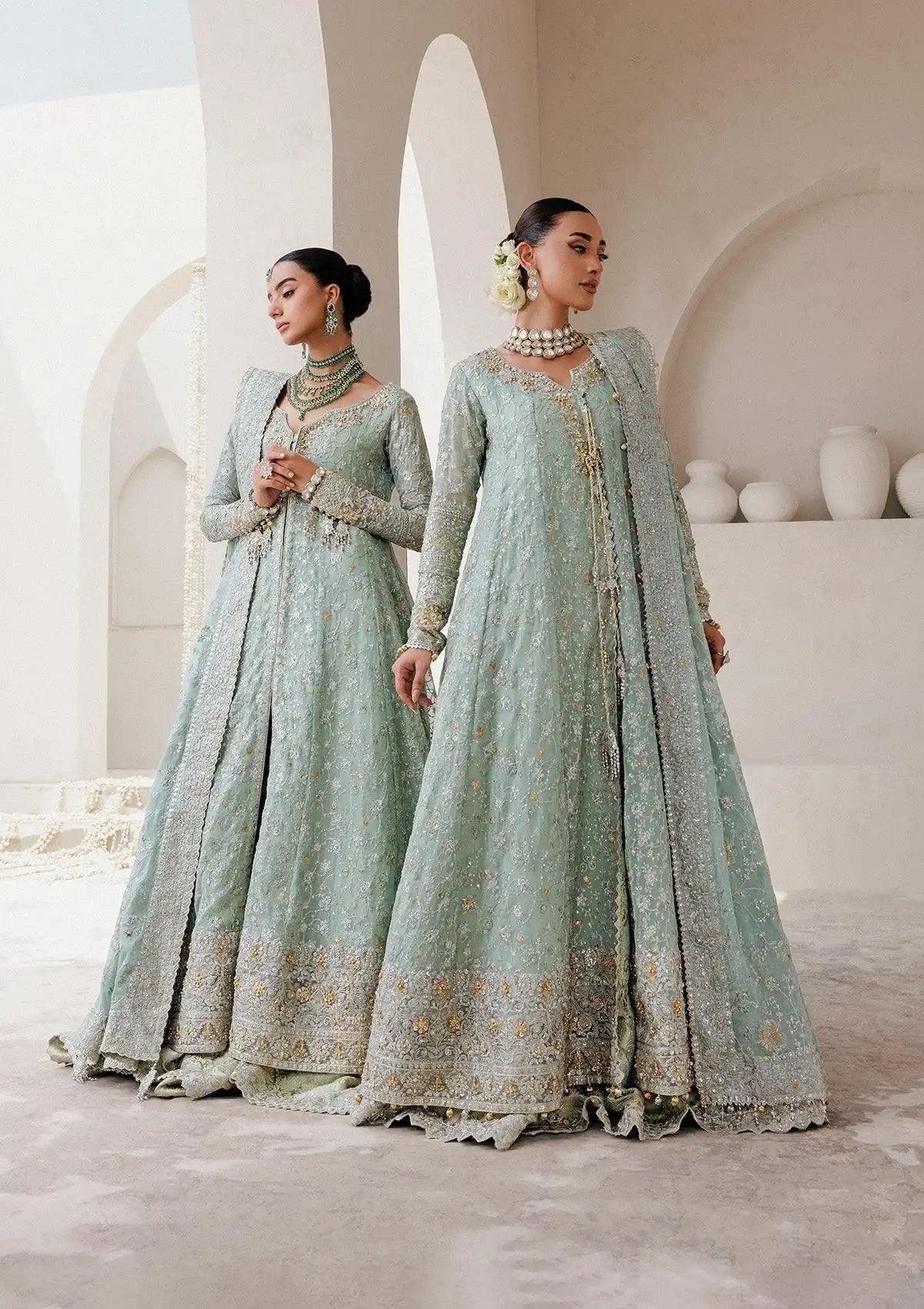 Aik Atelier | Wedding Festive 25 | WEDDING FESTIVE ÃÂ¢ÃÂÃÂ25 VOL. 2 - LOOK 08 - Official Aik Atelier - Agha Fabrics UK