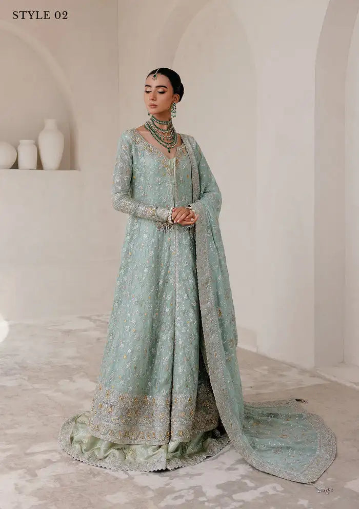 Aik Atelier | Wedding Festive 25 | WEDDING FESTIVE ÃÂ¢ÃÂÃÂ25 VOL. 2 - LOOK 08 - Official Aik Atelier - Agha Fabrics UK
