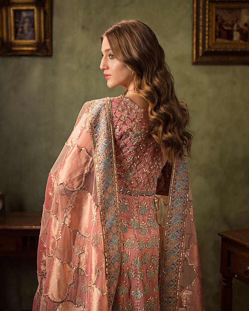 Ain | Aroosh Luxury Formals 24 | AR-96 ARZU (Pink) - Official Ain - Agha Fabrics UK