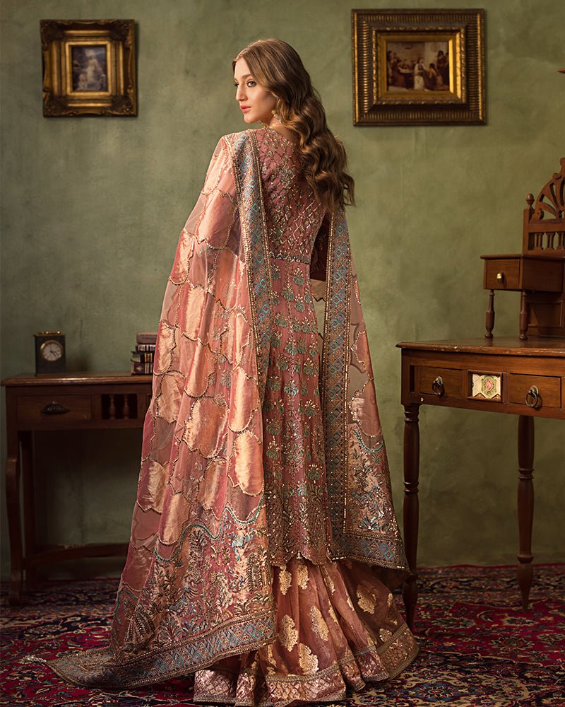 Ain | Aroosh Luxury Formals 24 | AR-96 ARZU (Pink) - Official Ain - Agha Fabrics UK