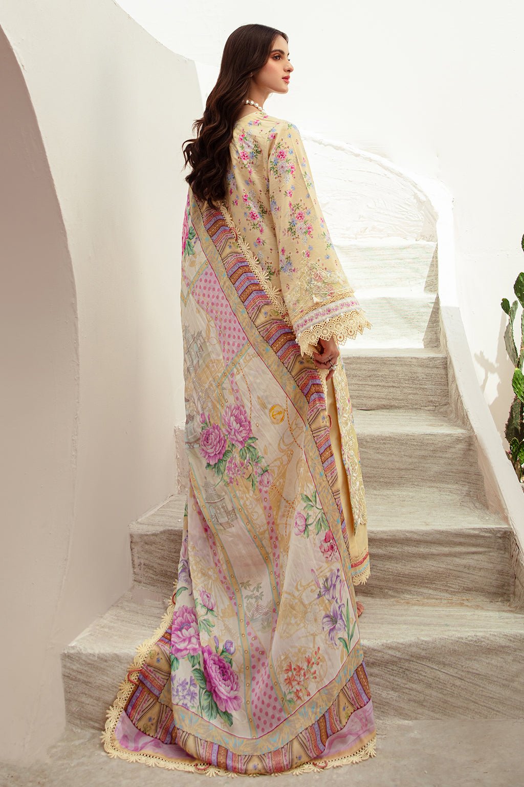 AJR Couture | Alif Affordable Lawn 24 | SUNNY DELIGHT - Official AJR Couture - Agha Fabrics UK