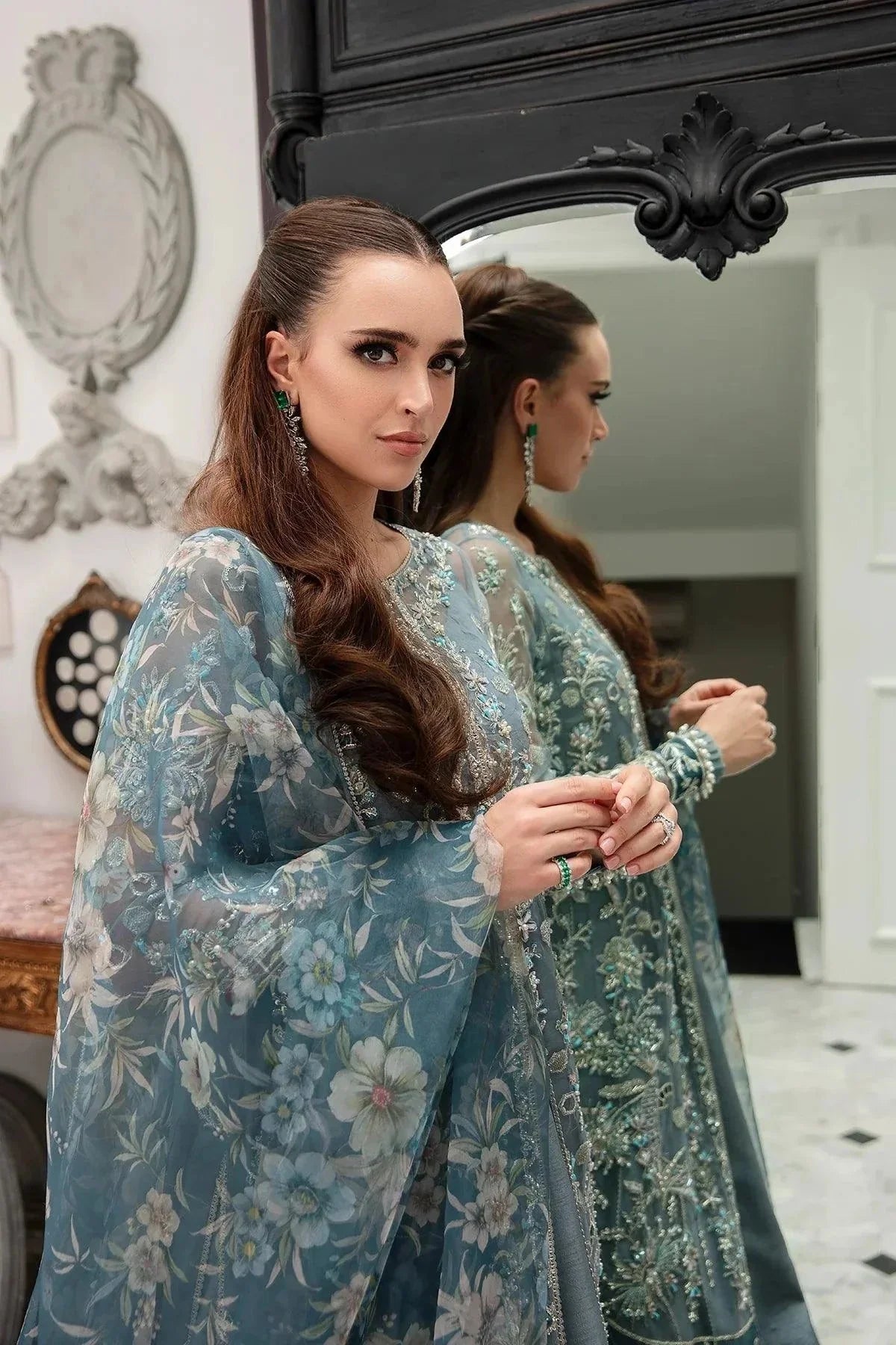 AJR Couture | Alif Luxury Wedding Formals 23 | Ambrosia - Official AJR Couture - Agha Fabrics UK