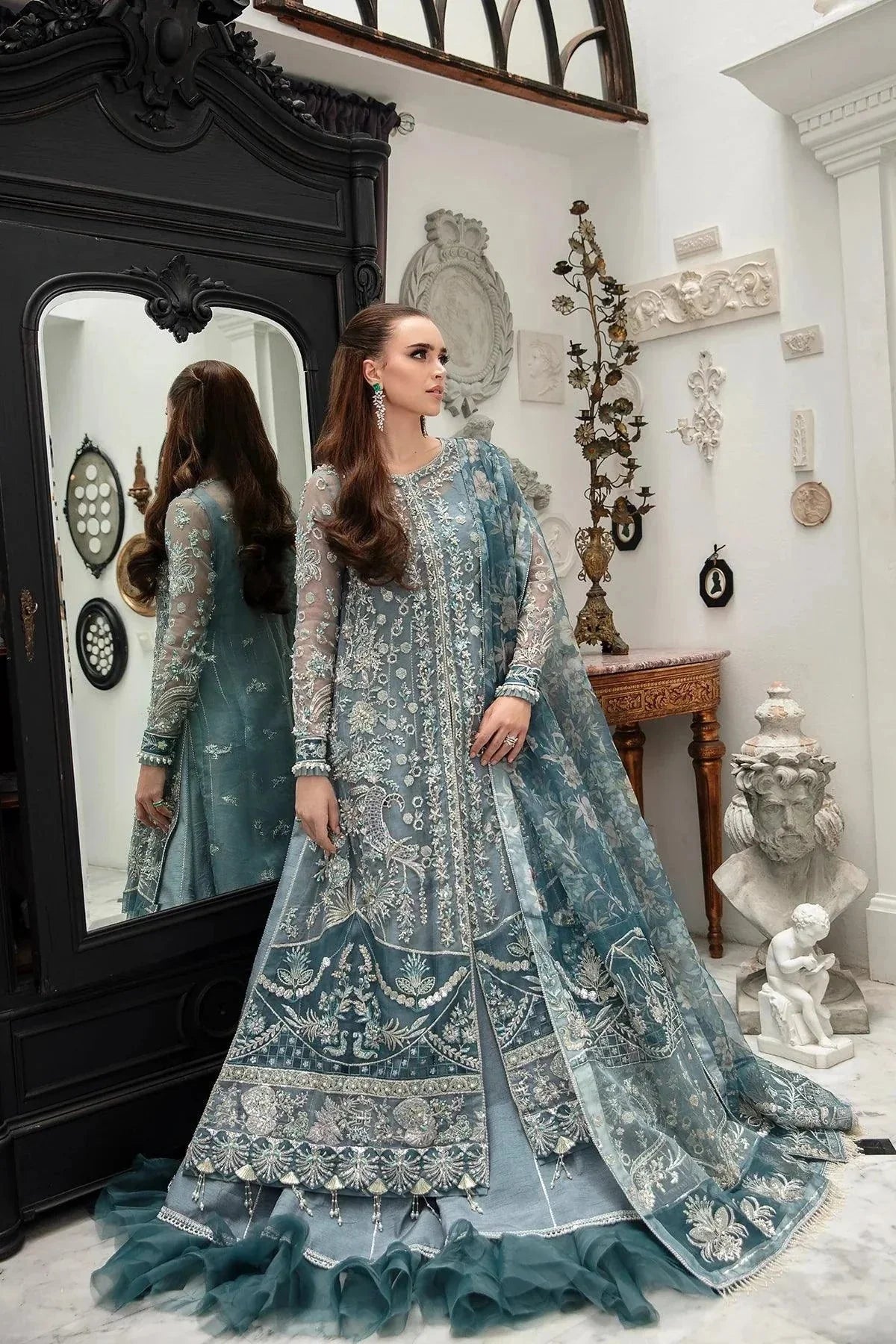 AJR Couture | Alif Luxury Wedding Formals 23 | Ambrosia - Official AJR Couture - Agha Fabrics UK