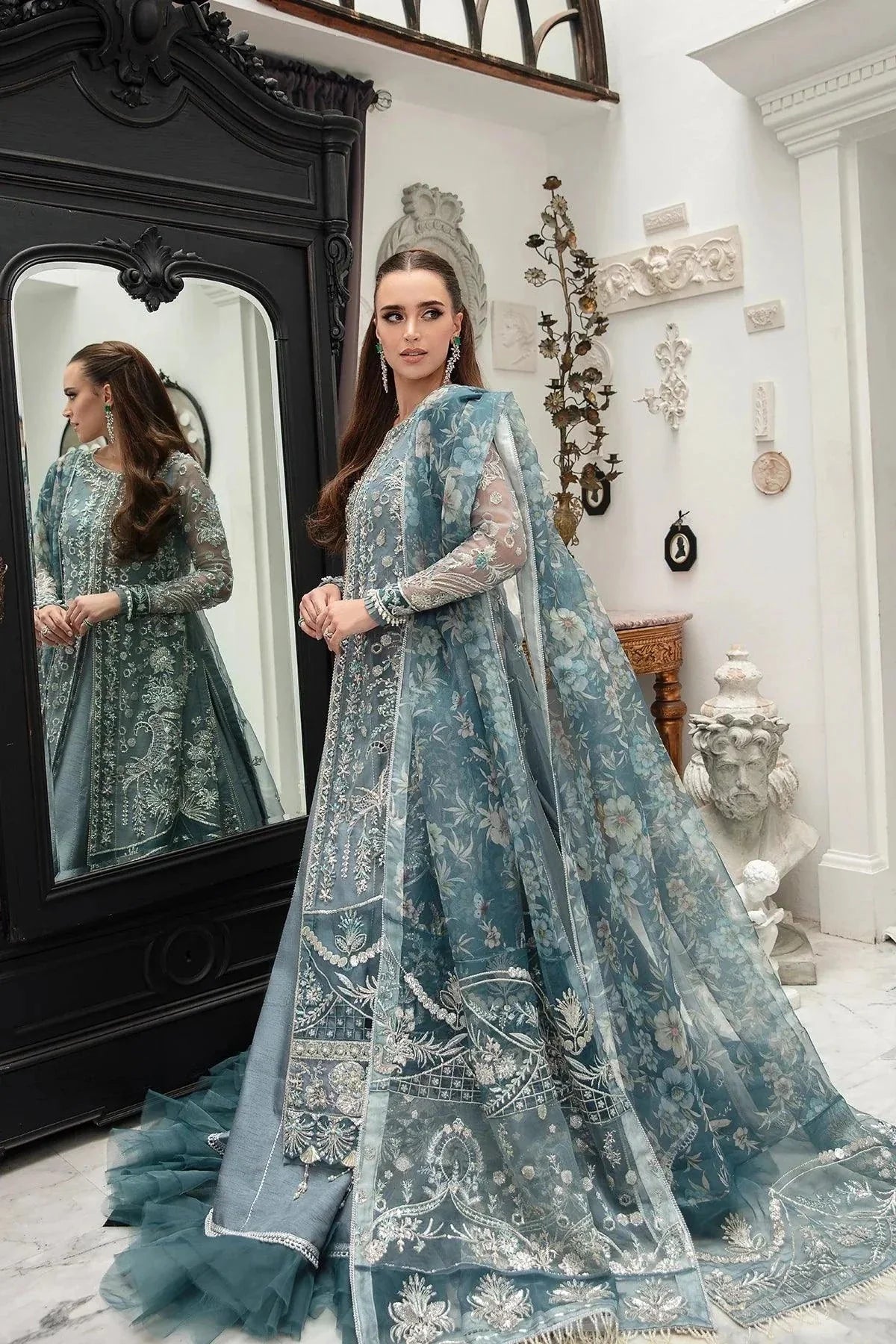 AJR Couture | Alif Luxury Wedding Formals 23 | Ambrosia - Official AJR Couture - Agha Fabrics UK