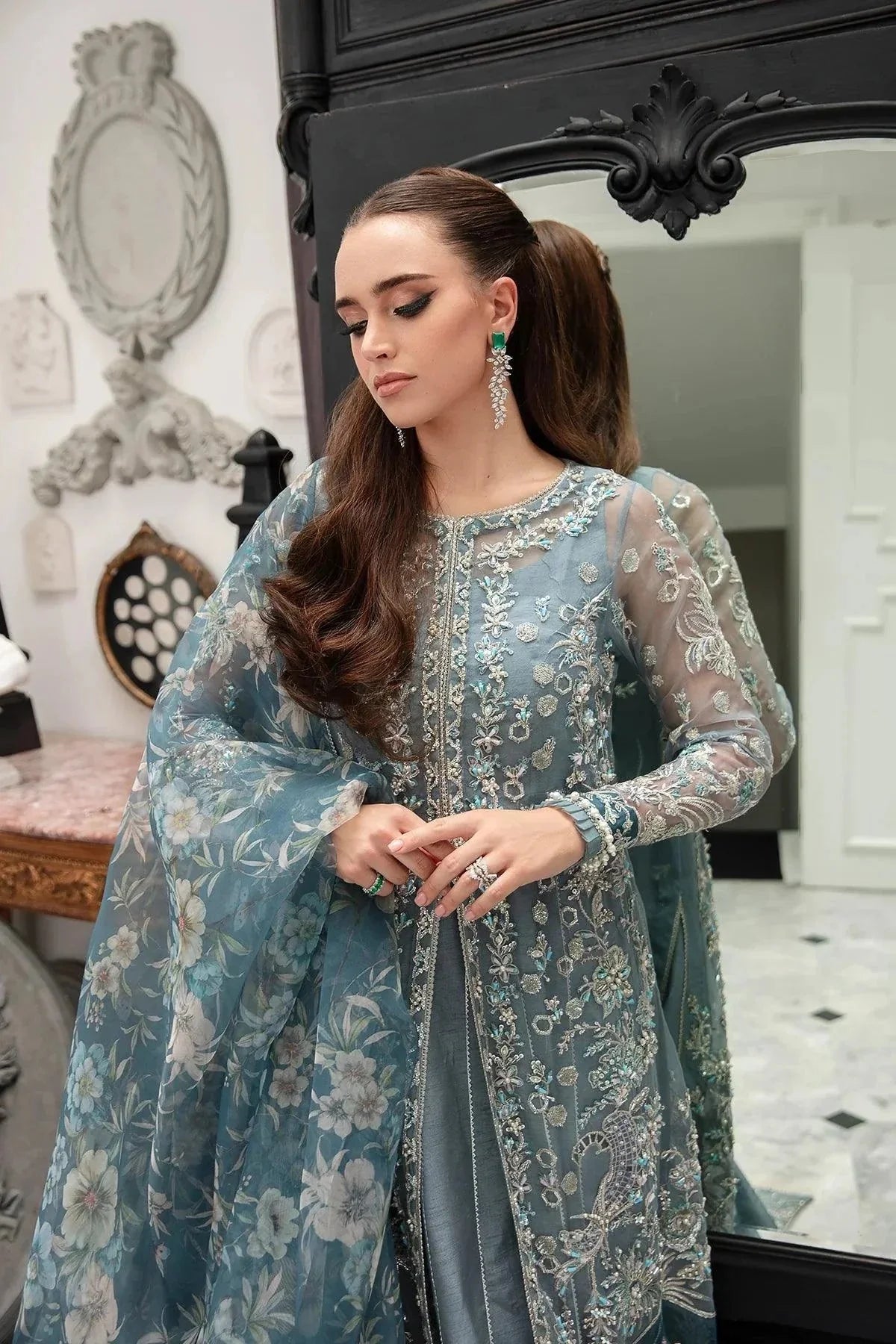 AJR Couture | Alif Luxury Wedding Formals 23 | Ambrosia - Official AJR Couture - Agha Fabrics UK