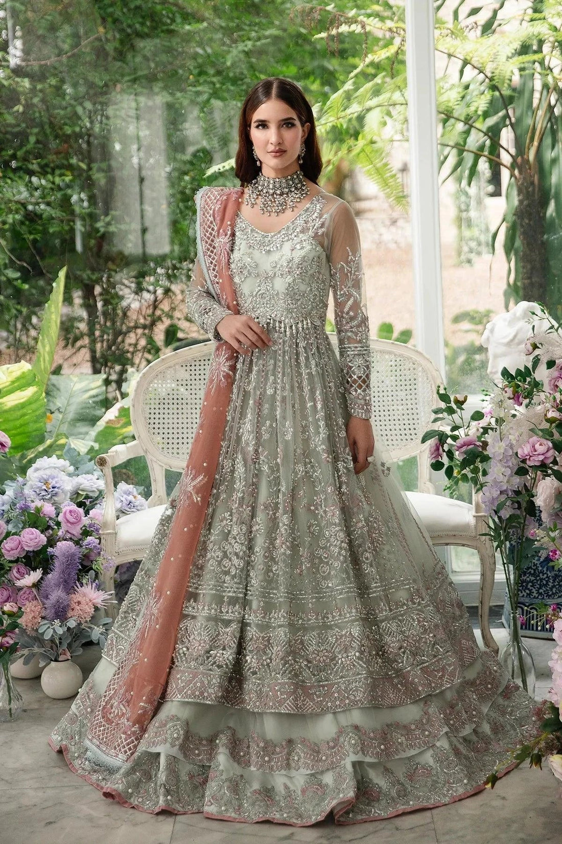 AJR Couture | Alif Luxury Wedding Formals 23 | Wisteria - Official AJR Couture - Agha Fabrics UK