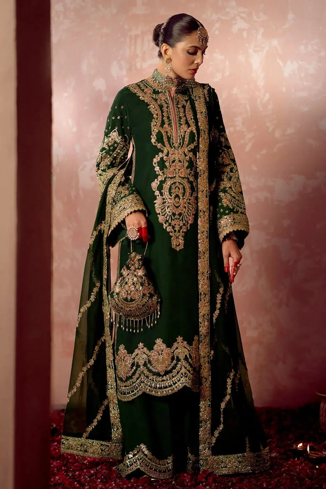AJR Couture | Mushk The Silk Edit | Aangan - Official AJR Couture - Agha Fabrics UK