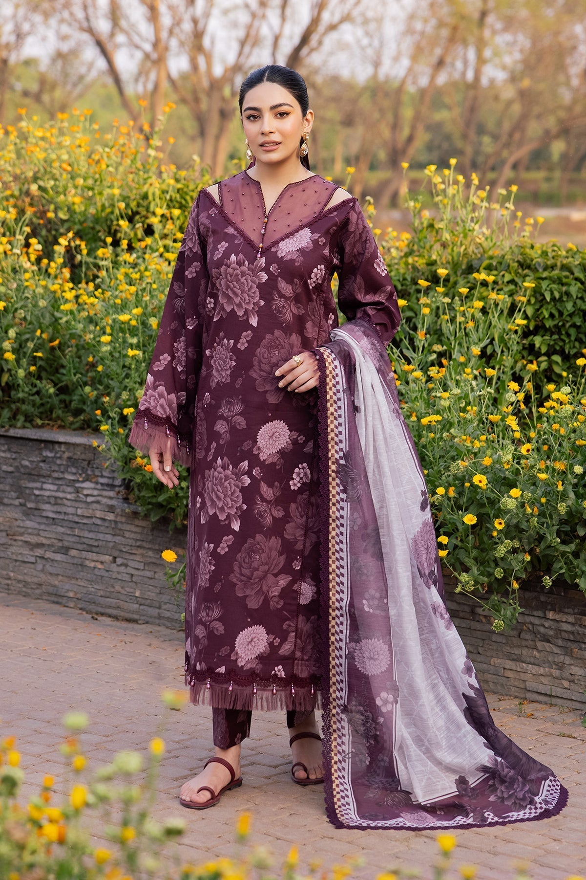 Alizeh | Sheen Lawn Prints 24 | ASTER