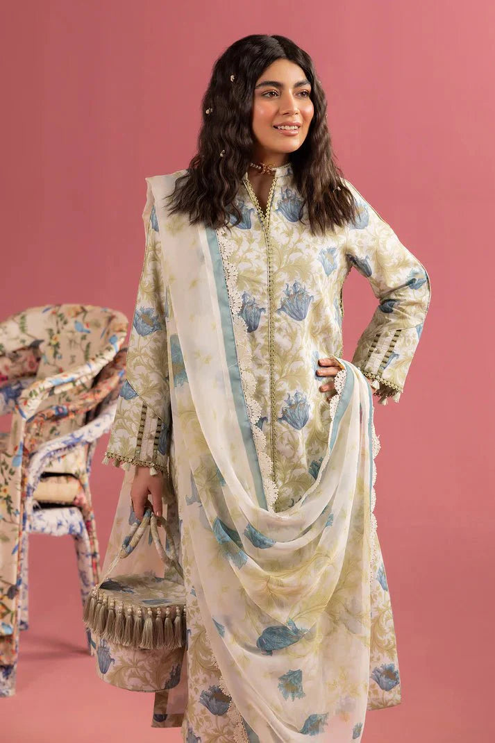 Alizeh | Sheen Lawn Prints 24 | Tesoro