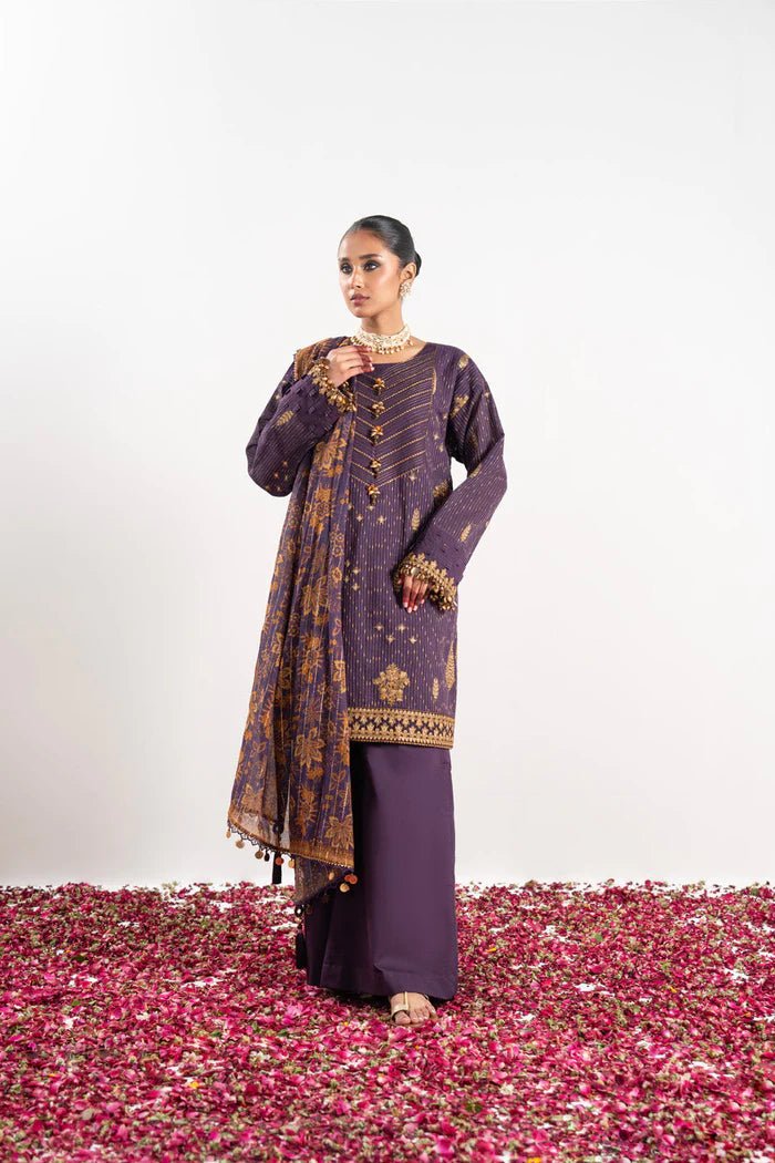 Alkaram | Festive Collection | FC-W-13D-23-3-Purple