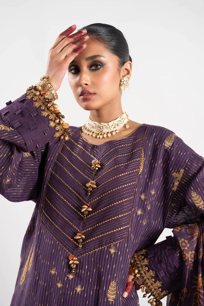 Alkaram | Festive Collection | FC-W-13D-23-3-Purple