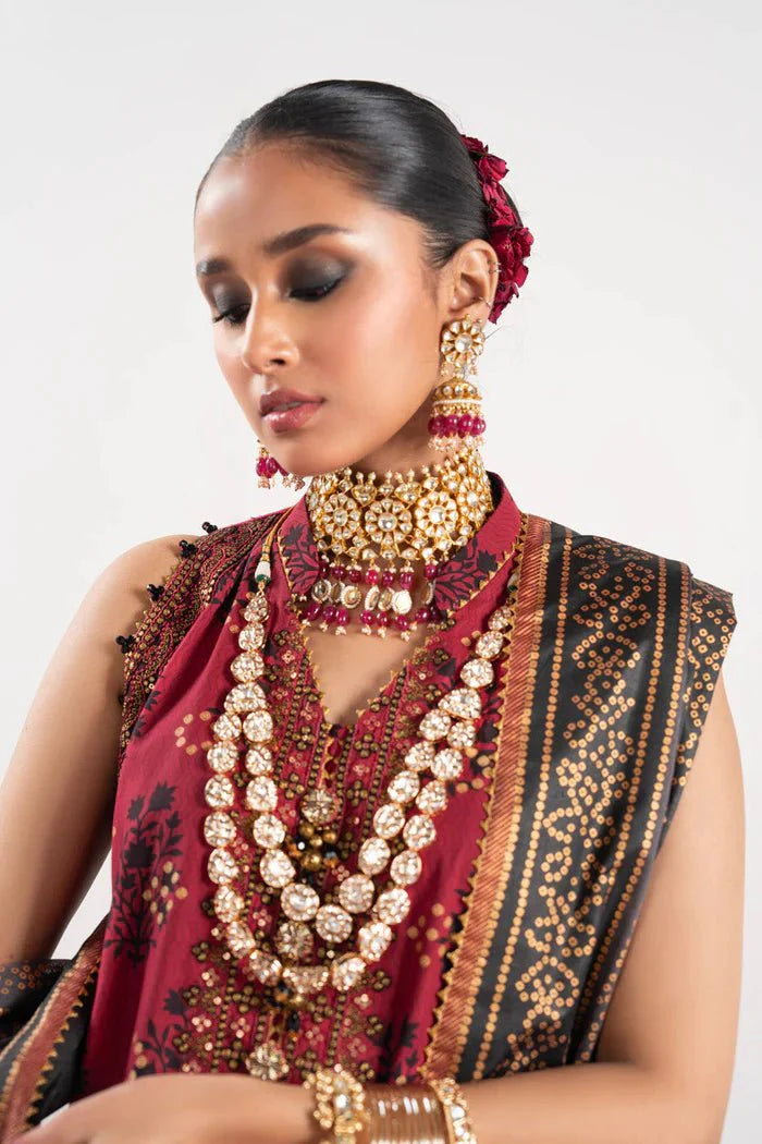 Alkaram | Festive Collection | FC-W-20G-23-3-Ruby Red