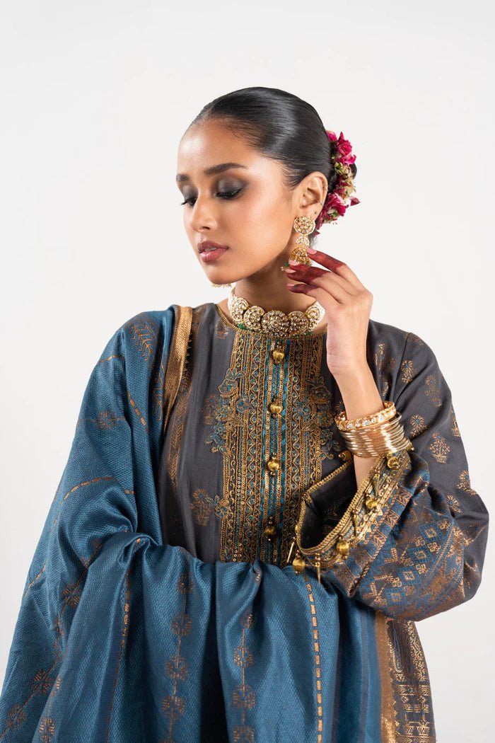 Alkaram | Festive Collection | FC-W-2A-23-3-Grey