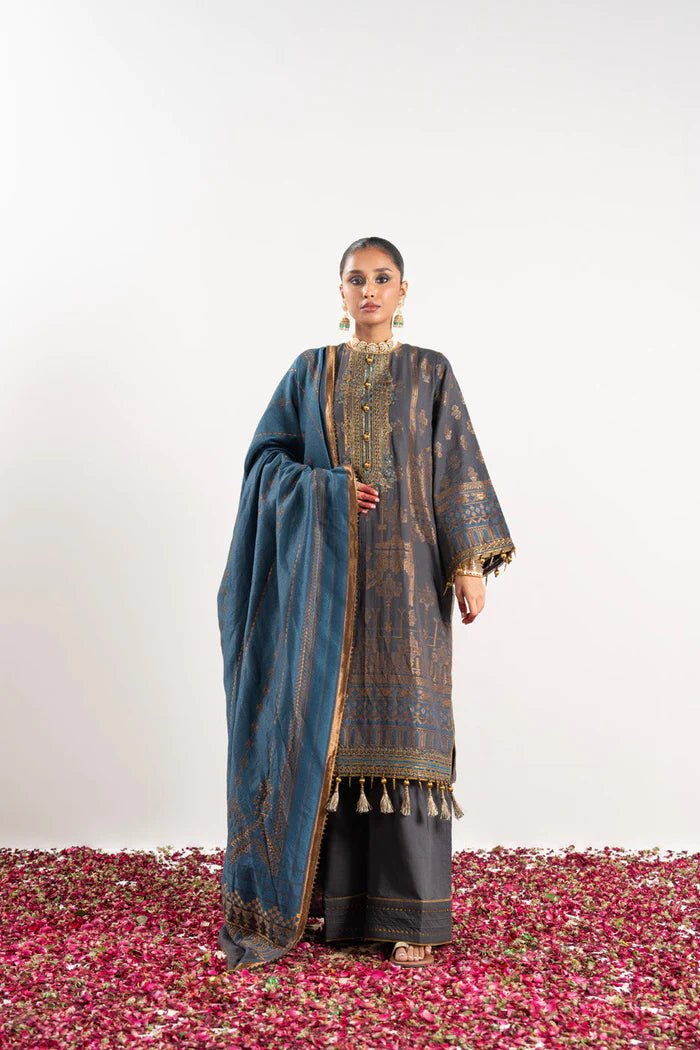 Alkaram | Festive Collection | FC-W-2A-23-3-Grey