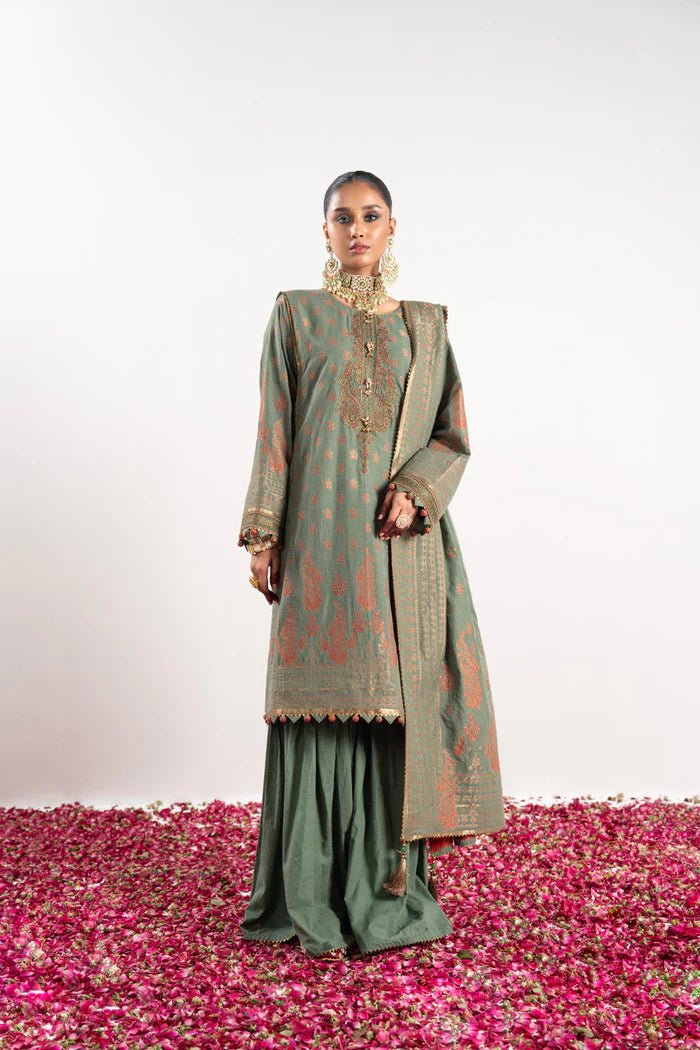 Alkaram | Festive Collection | FC-W-5A-23-3-Sage