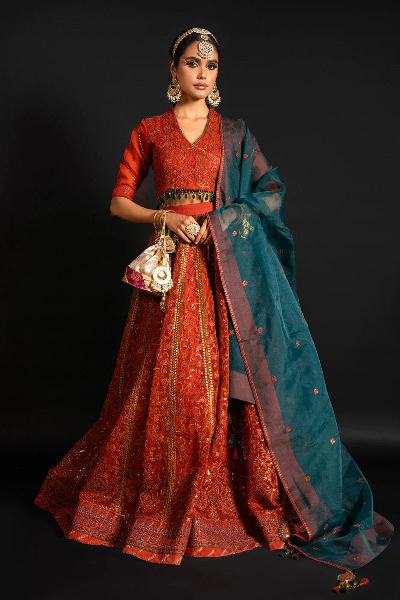 Alkaram | Heavy Formals 24 | HF-04-24-Rust