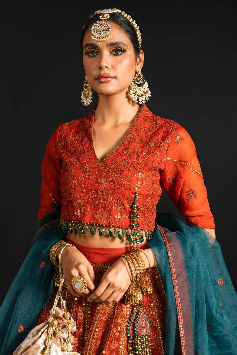 Alkaram | Heavy Formals 24 | HF-04-24-Rust