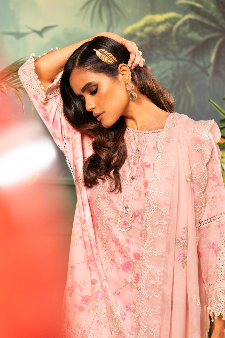 Alkaram | Luxury Lawn 24 | EC-01-24 - Official Alkaram - Agha Fabrics UK
