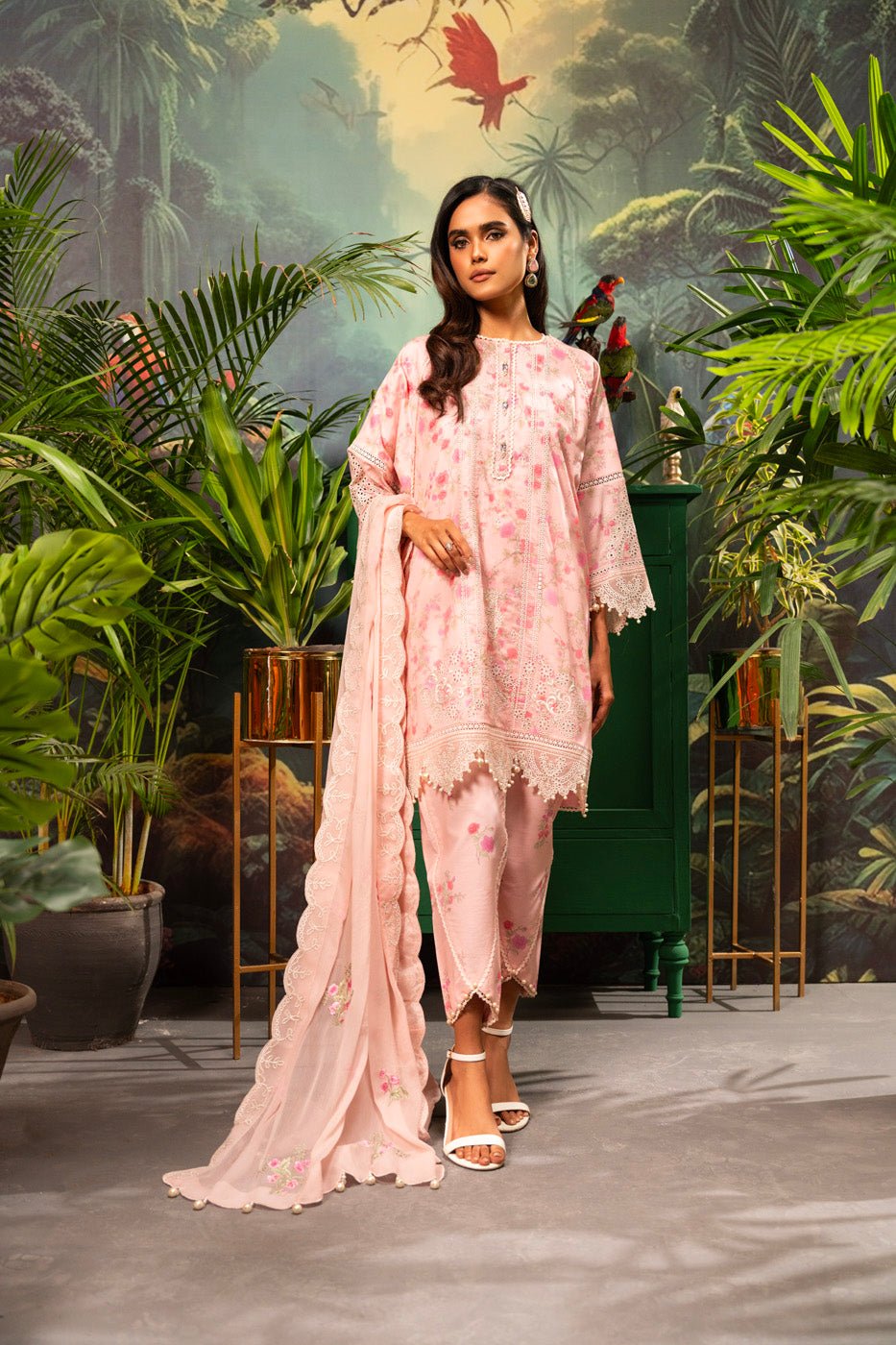 Alkaram | Luxury Lawn 24 | EC-01-24 - Official Alkaram - Agha Fabrics UK
